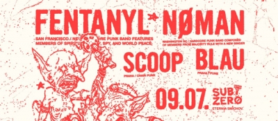 NØ MAN (US) // FE*TANYL (US) // SCOOP (CZ) // BLAU (CZ) - Praha 2025