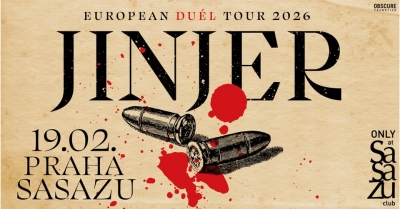 Jinjer - European Duél Tour 2026 - Praha