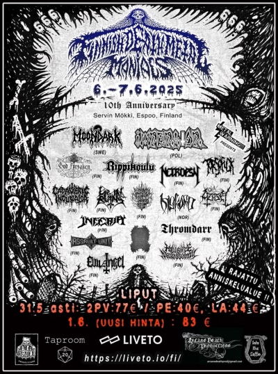 Finnish Death Metal Maniacs 2025