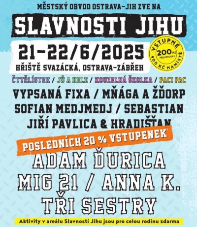Slavnosti Jihu 2025 Slavnosti Jihu 2025