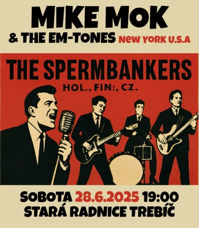 MIKE MOK AND THE EM-TONES (USA) - Třebíč 2025 MIKE MOK AND THE EM-TONES (USA) - Třebíč 2025