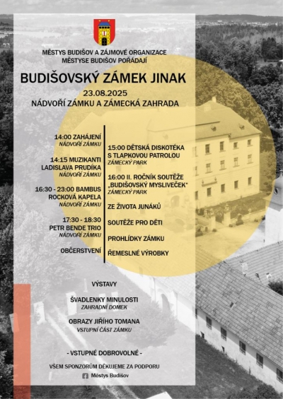 Budišovský zámek jinak 2025