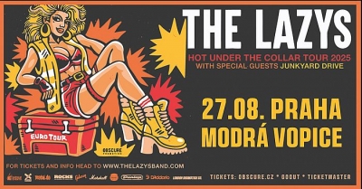 THE LAZYS & JUNKYARD DRIVE - Praha 2025 THE LAZYS & JUNKYARD DRIVE - Praha 2025