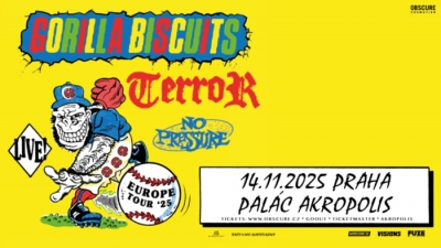 GORILLA BISCUITS & TERROR - Europe Tour '25 - Praha