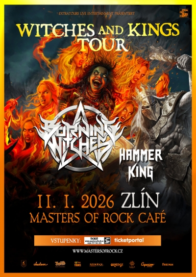 Burning Witches & Hammer King - WITCHES & KINGS TOUR 2026 - Zlín
