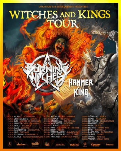 Burning Witches & Hammer King - WITCHES & KINGS TOUR 2026 - Lipsko