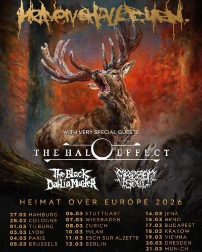 Heaven Shall Burn - HEIMAT TOUR 2026 - Vídeň
