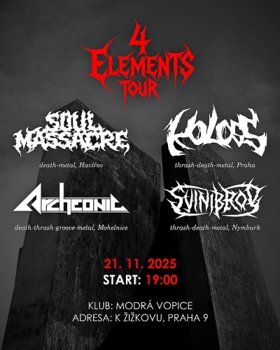 4 ELEMENTS TOUR 2025 - Praha