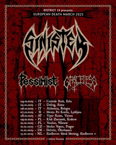 Sinister - European Death March 2025 - Varšava