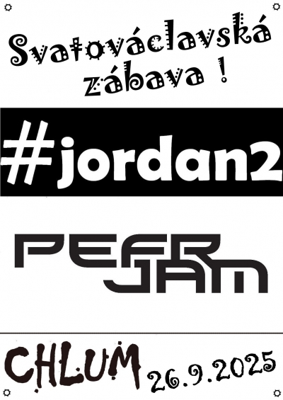 Svatováclavská zábava Chlum 2025