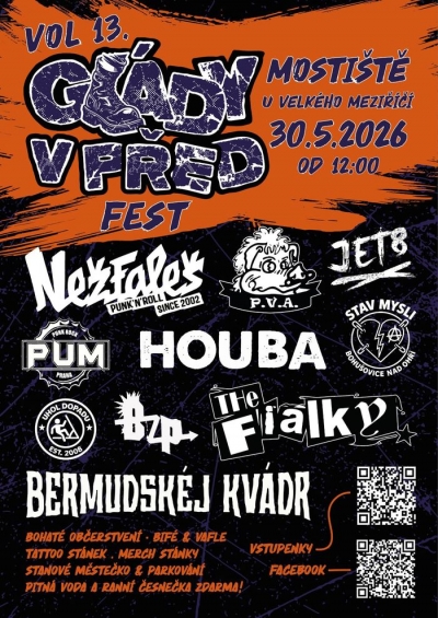 GLÁDY V PŘED Fest 2026 (vol.13)