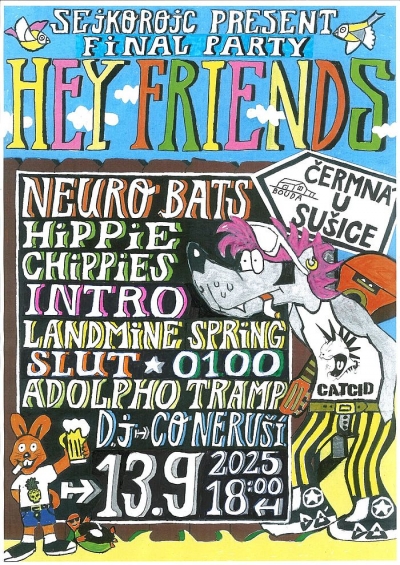 Hey Friends-Final Párty
