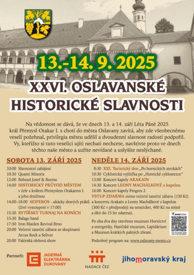 Oslavanské historické slavnosti XXVI. (2025)