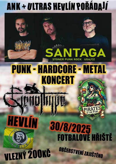 Punk-Hardcore-Metal koncert v Hevlíně 2025