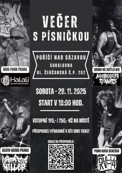 Večer s písničkou 2025