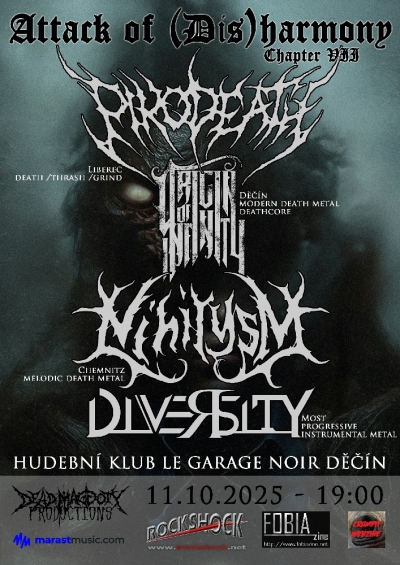 Pikodeath & Origin Of Infinity & Diversity - Děčín 2025