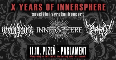 X YEARS OF INNERSPHERE – VÝROČNÍ KONCERT K 10 LETŮM