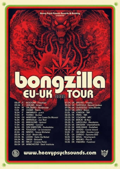 Bongzilla - EU-Uk Tour 2022 - Vídeň
