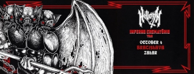 Hellcrash - Inferno Crematörio Tour 2025 - Bratislava
