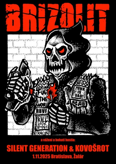 Brizolit + Silent Generation + Kovošrot / Bratislava 2025
