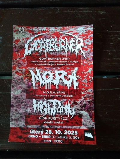Goatburner (FIN) & M.O.R.A. (FIN) - Brno 2025