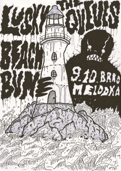 BEACH BUM & THE QUEUES & LUSKY - Brno 2025