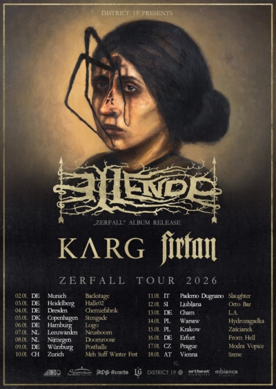 Ellende & Karg & Firtan - Zerfall Tour 2026 - Drážďany