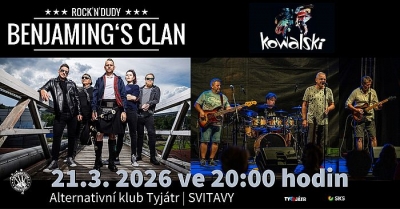 Benjaming´s Clan & Kowalski - Svitavy 2026