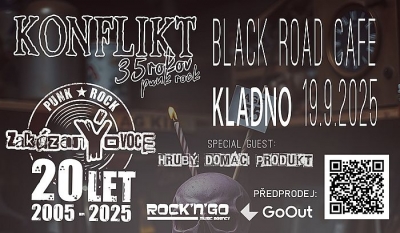 Konflikt 35 let + zakázanÝovoce 20 let / Kladno 2025