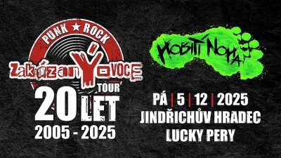 20 let tour zakázanÝovoce - Jindřichův Hradec