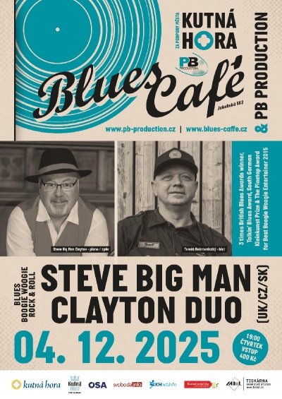 Steve Big Man Clayton duo (UK/CZ) - Kutná Hora 2025
