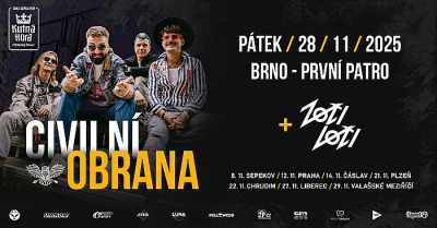Civilní Obrana - Brno listopad 2025