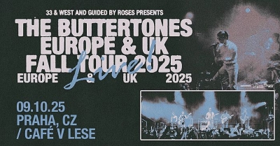 The Buttertones (USA) - Praha 2025