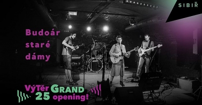 Budoár staré dámy na zahájení VýTěr 2025