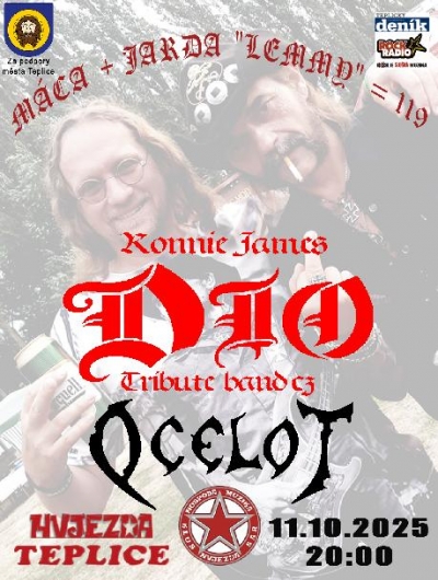 Rockové narozeniny Máca + Lemmy = 119