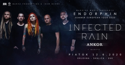 (ZRUŠENO) Infected Rain - Summer European tour 2020 (Skalica) (ZRUŠENO) Infected Rain - Summer European tour 2020 (Skalica)