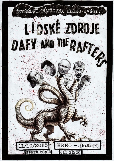 LIDSKÉ ZDROJE, DAFY AND THE RAFTERS - Brno 2025