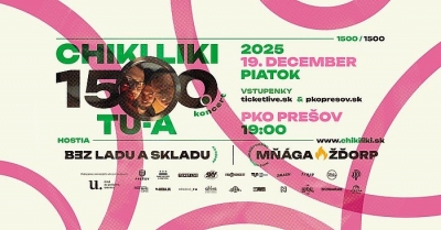 Mňága a Žďorp & Chiki liki-tua - Prešov 2025