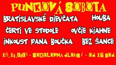 Punková sobota 2025