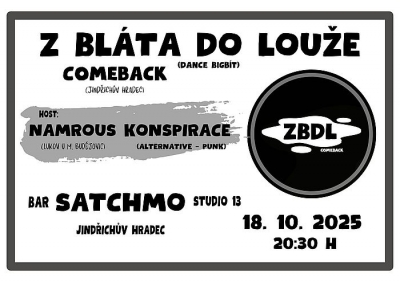 Koncert ZBDL & Namrous Konspirace - Jindřichův Hradec 2025