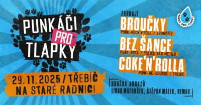 Punkáči pro Tlapky 2025