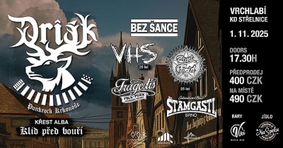 Driák - Křest alba "Klid před bouří"