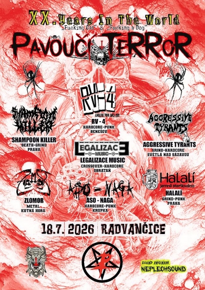 Pavoučí terror 2026 (vol.20)