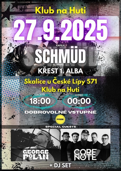 Křest alba kapely SCHMÜD