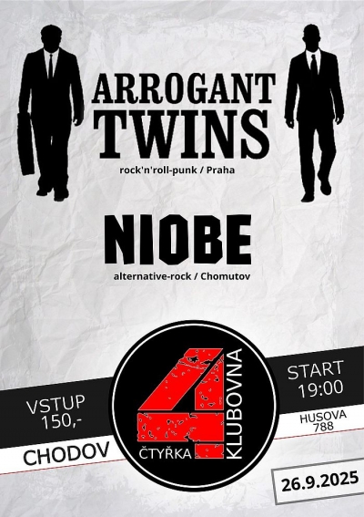 Arrogant Twins & Niobe - Chodov 2025