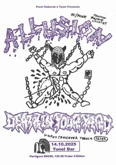 Allusion (FRA) & Dead In Your Yard - Praha 2025