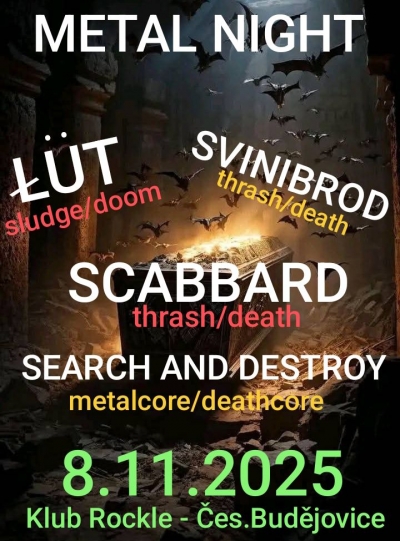 METAL NIGHT České Budějovice - 2025