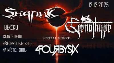 SHAARK/GENOTHYPE - Metal Brothers tour 2025 - Třebíč