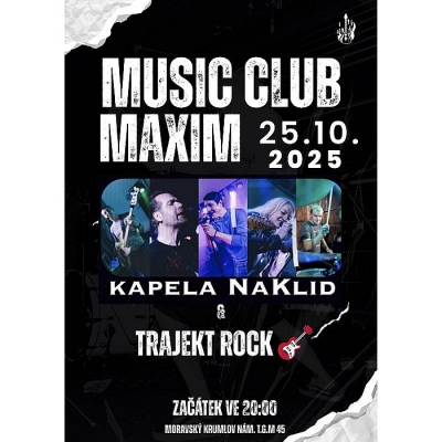 NaKlid & Trajekt rock - Moravský Krumlov 2025