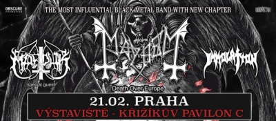 Mayhem & Marduk & Immolation - Death over Europe 2026 - Praha